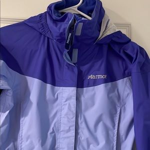 Girls Marmot Purple Raincoat